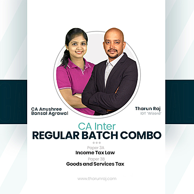CA Inter Taxation Combo - Regular Batch