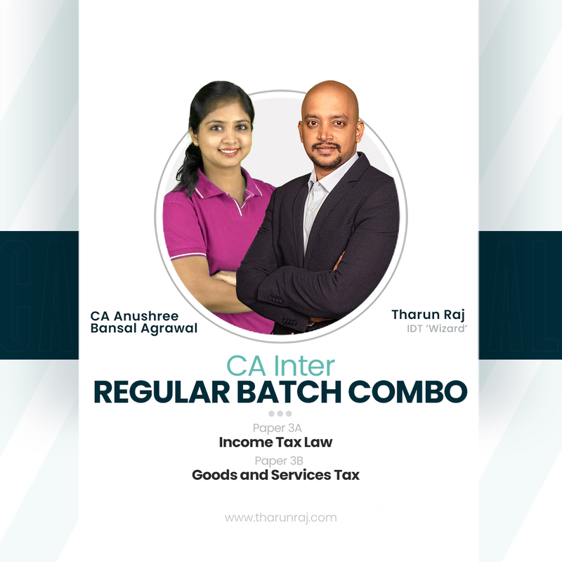 CA Inter Taxation Combo - Regular Batch