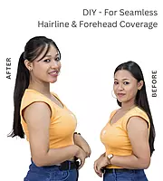 2 Clips Front Hairline Fringes