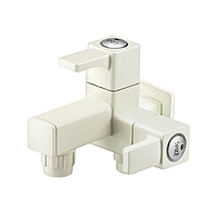 Ludo 2 in 1 Bib Cock With Flange