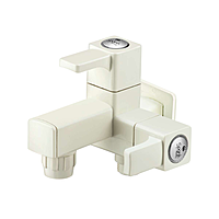 Ludo 2 in 1 Bib Cock With Flange