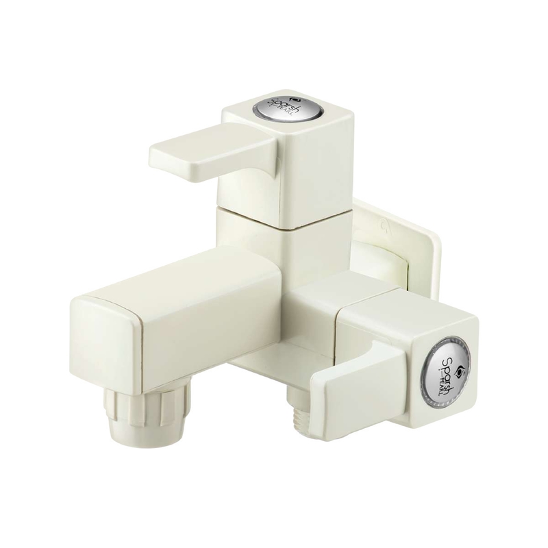 Ludo 2 in 1 Bib Cock With Flange