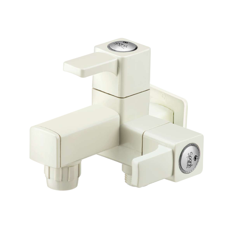 Ludo 2 in 1 Bib Cock With Flange
