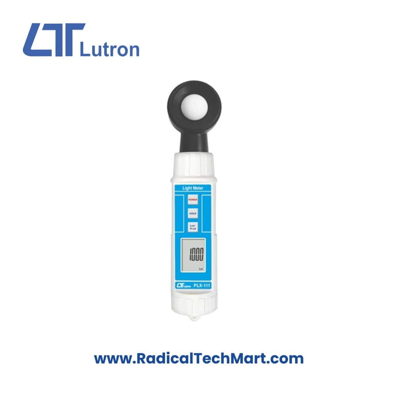 Lutron PLX-111 High-Accuracy Portable Light Meter for Lux and Ft-cd Measurement
