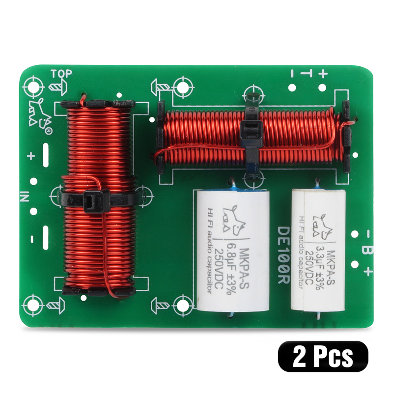 DE100R-07 2 WAY CROSSOVER (2 PCS)