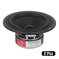 DE525-01 Paper cone Woofer 5.25" 8Ohms 65 Watts (2 Pcs) Generic