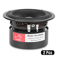 DS-42G040 4" MID BASS 4 Ohms Double magnet Hifi Driver ( 2 pcs ) DS-42G040 4" MID BASS 4 Ohms Double magnet Hifi Driver ( 2 pcs )