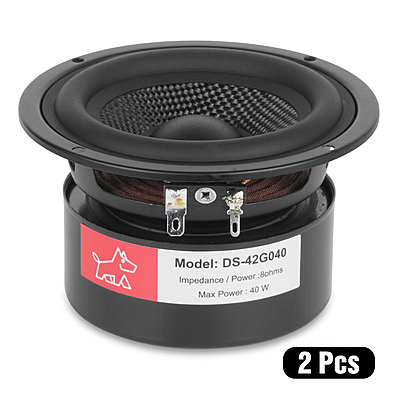 Copy of DS-42G040 4" MID BASS 8 Ohms Double magnet Hifi Driver ( 2 pcs ) Copy of DS-42G040 4" MID BASS 8 Ohms Double magnet Hifi Driver ( 2 pcs )