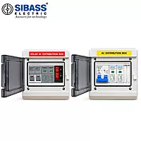 Sibass ACDB + DCDB Combo WaterShield IP65 Weatherproof – 1-Phase (Upto 5kW)