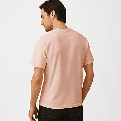 Churrpi Plain T-shirt For Men | Light Pink