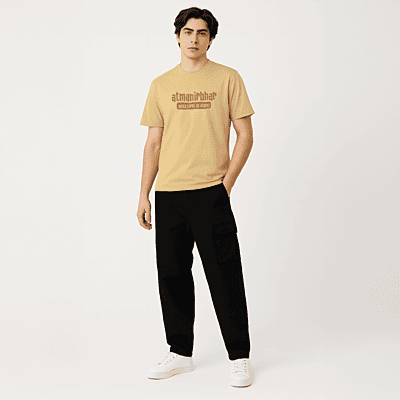 Atmanirbhar Graphic T-shirt | Light Brown