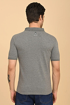 Men's Polo T-Shirt - Grey