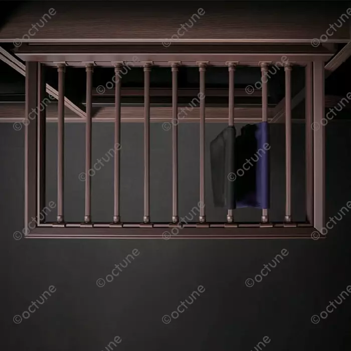 Octune 9-Pole Clothes Rail