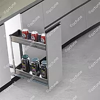 Octune Premium Soft Close Bottle Pullout