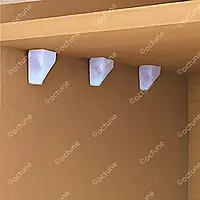 Octune Push-In Shelf Support | Pack Of 100pcs