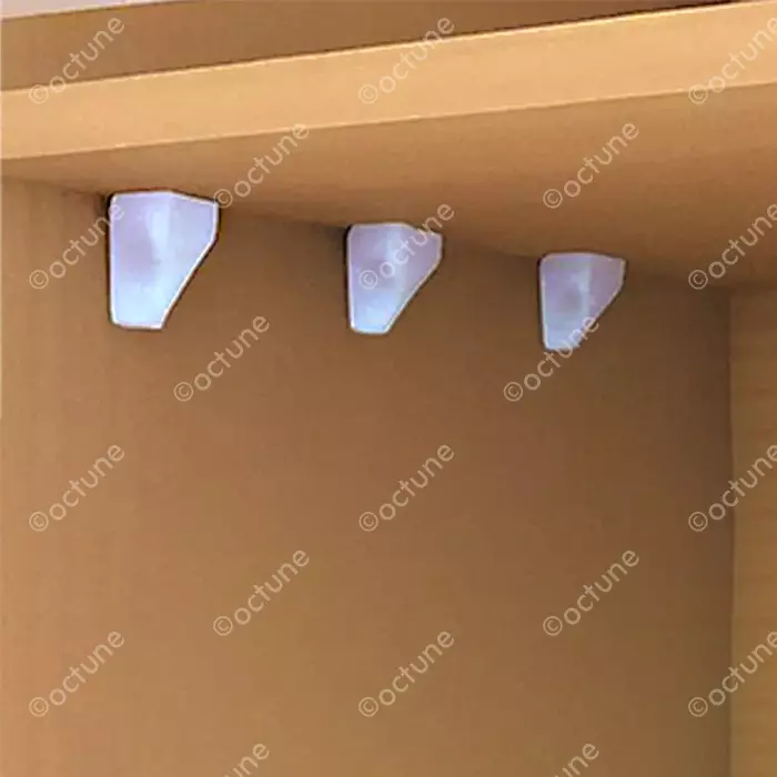 Octune Push-In Shelf Support | Pack Of 100pcs