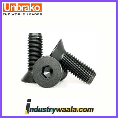 Unbrako 16 X 80 MM Countersunk Socket Head Cap Screws (CSK Allen Bolt) -Metric, Quantity 50 Pcs