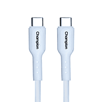 Champion SuperVOOC Type-C to C 65W Data Sync & Charging Cable PVC for all Apple & Type-C Port Devices (White) Champion SuperVOOC Type-C to C 65W Data Sync & Charging Cable PVC for all Apple & Type-C Port Devices (White)