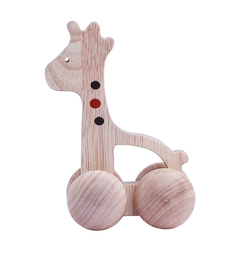 Lulu the Giraffe - Wheel toy
