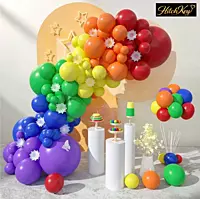 Metallic Multicolor Balloons Kit - 60 pcs