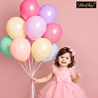 Pastel Rainbow Balloons Kit - 60 Pcs