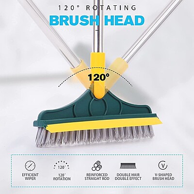 2 in 1 tile cleaning brush Pack of 1 2 in 1 tile cleaning brush Pack of 1