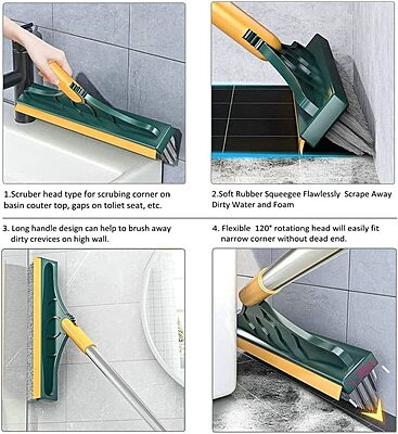 2 in 1 tile cleaning brush Pack of 1 2 in 1 tile cleaning brush Pack of 1