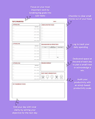 The Daily Finish 2.0 Aiyo Task Poche