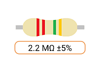 Mega Ohm Resistors (MΩ)