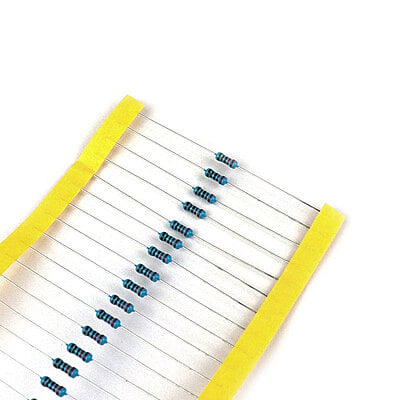 2.2k Ohm 0.25W Metal Film Resistor (Pack of 100)