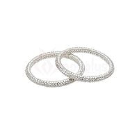 Sterling Silver Gift set for Baby (Anklets/kappu kolusu,Feeder)