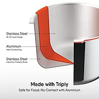 Stahl Xpress Triply Pressure Cooker
