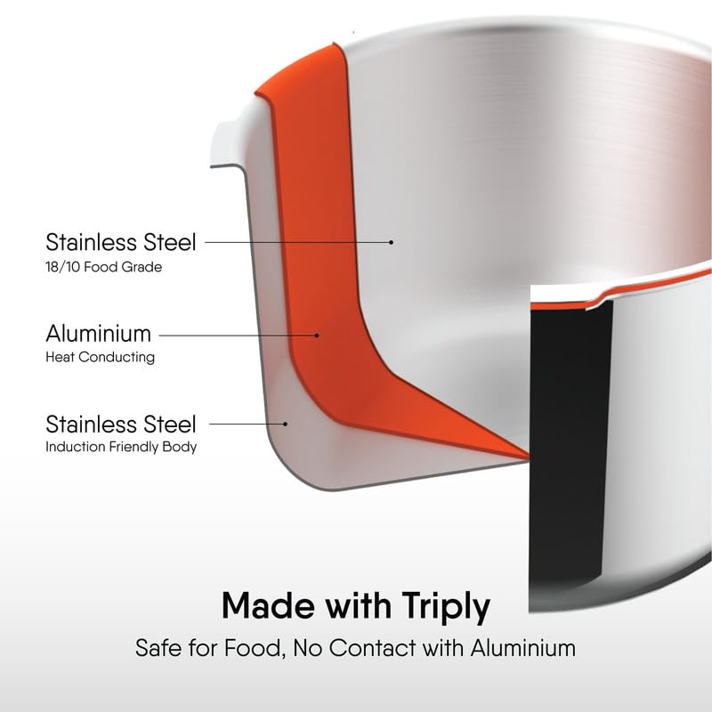 Stahl Xpress Triply Pressure Cooker