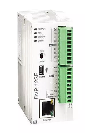 Delta PLC DVP12SE11T Main unit 8/4 with Ethernet