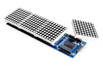 MAX7219 Dot Matrix 4 in 1 Display Module