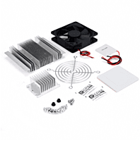 Thermoelectric Peltier Refrigeration Cooling System DIY Kit With TEC-12706 Peltier heatsink