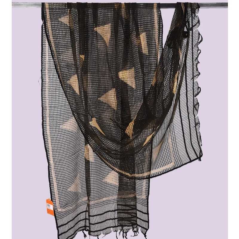 Bhagalpuri Cotton  Block Print Dupatta #2