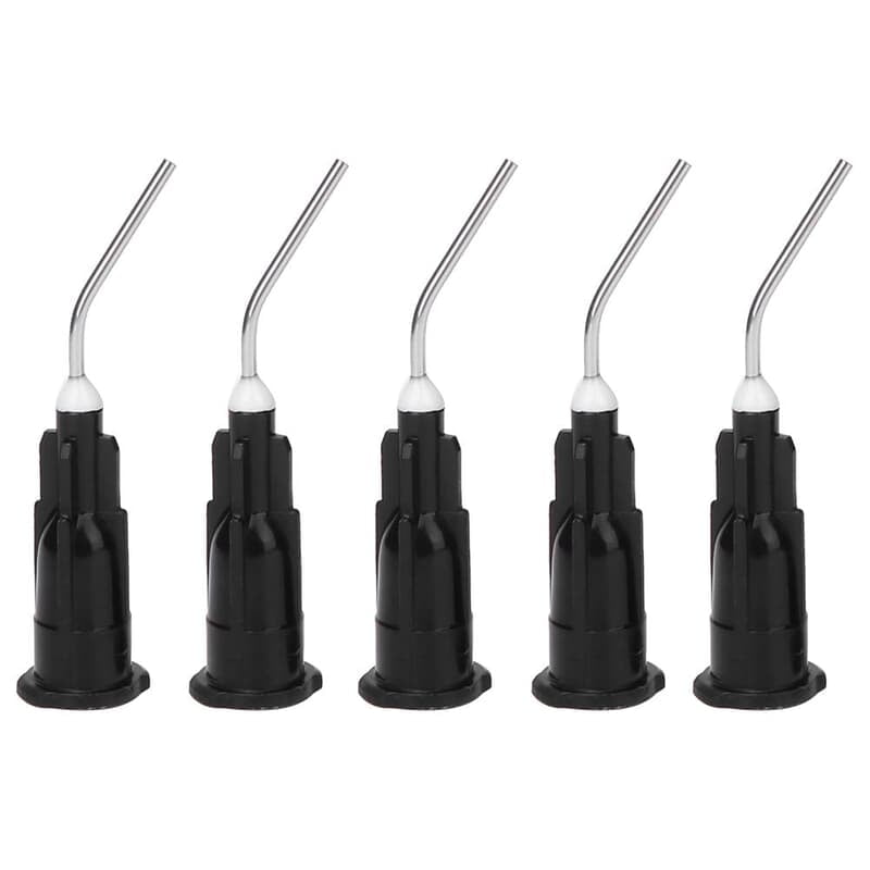 ET Dental Pre-Bent Tips 20 Gauge Black – Pack of 100
