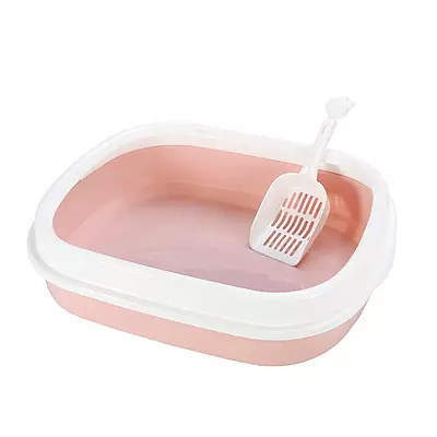 LITTER BOX WITH SCOOPER LITTER BOX WITH SCOOPER