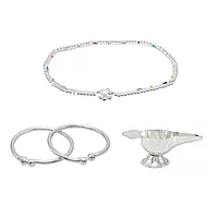 Sterling silver gifts set for Born Babies
