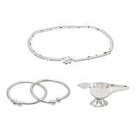 Sterling silver gifts set for Born Babies