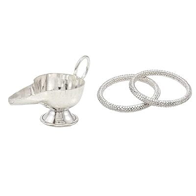 Sterling Silver Gift set for Baby (Anklets/kappu kolusu,Feeder) Sterling Silver Gift set for Baby (Anklets/kappu kolusu,Feeder)