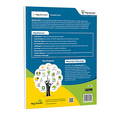 Wonder Math TextBook for - Secondary School CBSE 2nd class / Level 2 Book A New Education Policy (NEP) Edition Wonder Math TextBook for - Secondary School CBSE 2nd class / Level 2 Book A New Education Policy (NEP) Edition