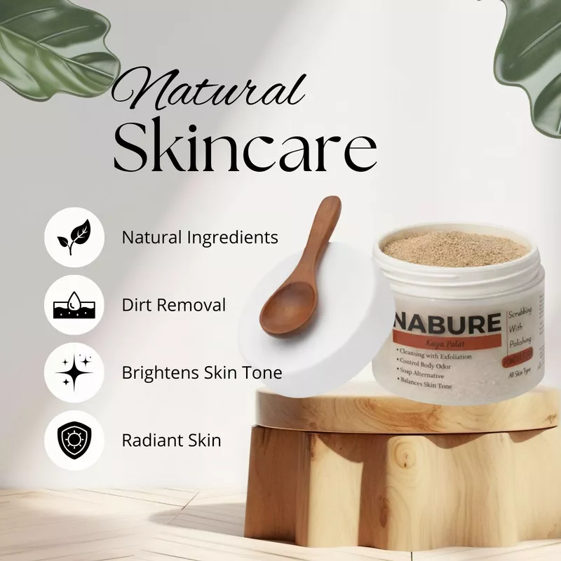 NABURE Smooth & Glow Combo – Kaya Palat Body Ubtan & Hair Removal Powder