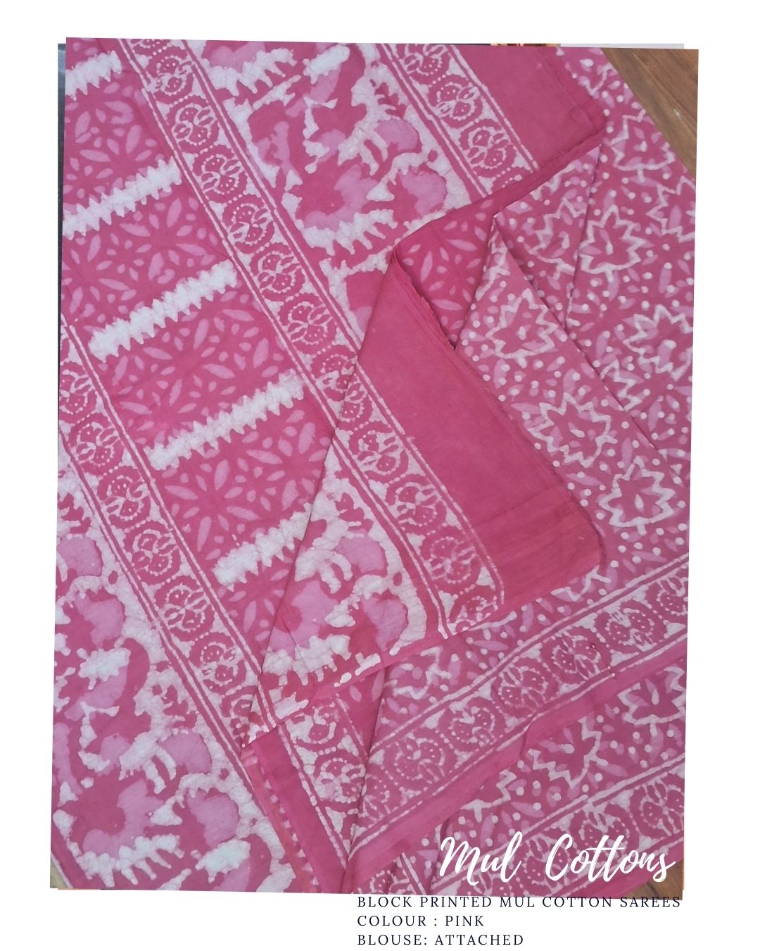 MUL COTTON SAREE ssgSMCS24494