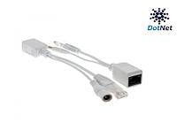 POE Injector Cable DC to RJ 45 100 Mbps