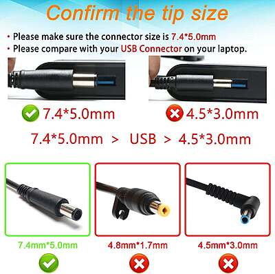 Geonix Laptop Adapter GXLA65- 18.5V 3.5A, PIN-7.4*5.0