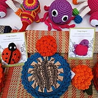 Madhubani Coaster Tree Madhubani Coaster Tree