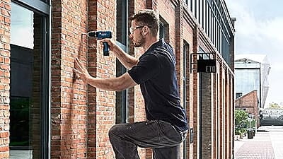 Bosch Professional GSB 120-LI Cordless Impact Drill Driver, 12V, 10 mm Chuck, 2 x GBA 12V 2.0Ah Battery, 1 x GAL 12V-20 Charger & 23 Pcs Accessories Set