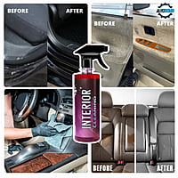 Autobomb Car Interior Cleaner Spray 500 ml | Car All Interior Surfaces Dashboard, Seat, Door Cleaning Kit | Leather, Plastic and Fabrics | Removes Tough Stains and Dirt (PACK OF 1) Autobomb Car Interior Cleaner Spray 500 ml | Car All Interior Surfaces Dashboard, Seat, Door Cleaning Kit | Leather, Plastic and Fabrics | Removes Tough Stains and Dirt (PACK OF 1)